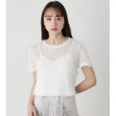 snidel スナイデル カットジャガードカットソー