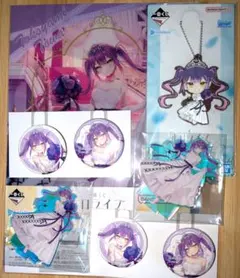 一番くじ ホロライブ 常闇トワ セット 缶バッジ アクリルスタンド