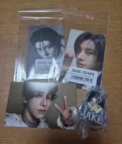 miomio様 ENHYPEN ジェイク　ラバーマスコット　ガチャ トレカ