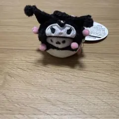 サンリオ コウペンちゃん コラボ キーチェーン ぬいぐるみ 約8cm クロミ