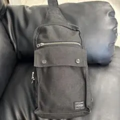 PORTER ショルダーバッグ ボディバッグ ブラックスモーキーのサムネイル