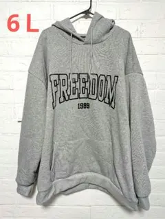 メンズ 6Ｌ 長袖 裏起毛 トップス パーカー フード付