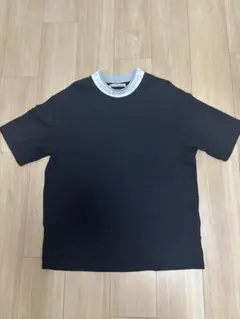 Acne Studios ロゴネック Tシャツ ブラックのサムネイル