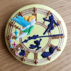 Disney Characters 刺繍缶バッジ2　ピーター・パンのサムネイル