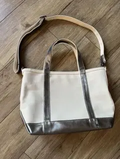 LL Bean シルバー トートバッグ 2026年最新】l.l.bean トートバッグ シルバーの人気アイテム - メルカリ