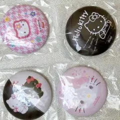 サンリオ　ハローキティ ぷにぷに缶バッジ 4個セット　アベイル限定品