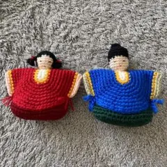雛人形 ハンドメイド あみぐるみ