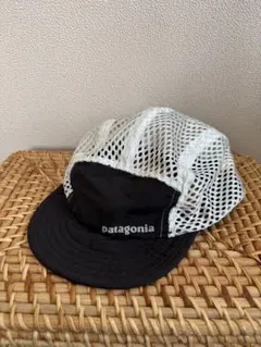 patagonia ダックビルキャップ ブラック トレイルランニング