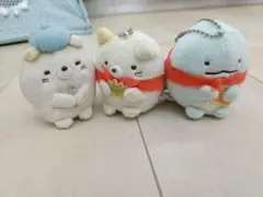すみっコぐらしキャラクターぬいぐるみ3点セット