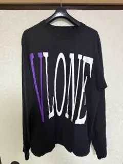 VLONE 長袖 Tシャツ Staple パープル＆ブラックのサムネイル