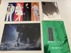 閃光のハサウェイ7週目入場者特典イラストカード(ハサウェイ&ギギ