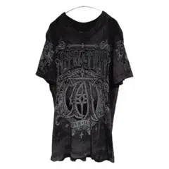 アフリクション　affliction vネック　レースアップ　ロンT グランジ アフリクション affliction vネック レースアップ ロンT グランジ