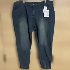 最終価格スマイルランド　ダークブルーデニムパンツ 10L