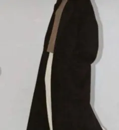 ウールオーバーコート　ブラック　todayful ロングコート　長袖