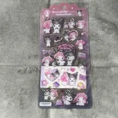 ドロップジェリーシール サンリオ　My Melody & Kuromi
