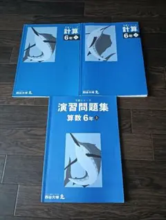 M*e様 四谷大塚 予習シリーズ 6年 算数 演習問題集 上 計算 上 下 中学