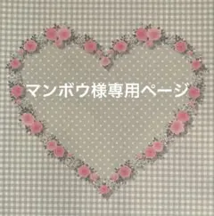 ✧︎*。マンボウ様 専用ページ✧︎*。お取り置き