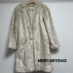 MERCURYDUO アイボリー ファーコート