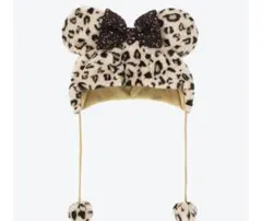 ディズニー　ヒョウ柄　ファンキャップ　茶色　24時間以内発送