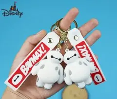 【2組セットで超お得】健康のお守りにもなる　ベイマックス キーホルダーのサムネイル