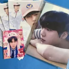 BTS JIN ジン センイルカフェイベント第3弾のミニパネル メモ ステッカー