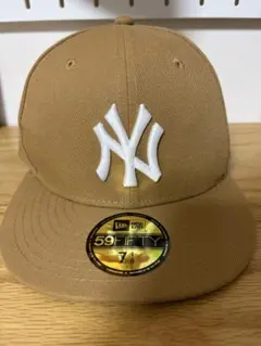 NEW ERA 59FIFTY ニューヨークヤンキース ウィートホワイト