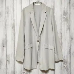 UNIQLO ユニクロ (M)　ドレープ ロングジャケットのサムネイル
