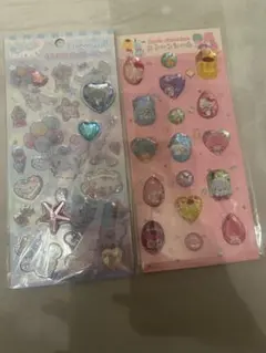 サンリオキャラクター ストーンシール　ジュエルシールシナモン