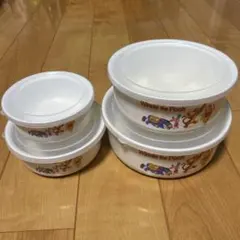 Winnie the Pooh 保存容器 4点セットのサムネイル