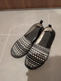 GLOBAL WARK　メンズエスパドリーユ　Mサイズ　幾何学模様