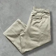 ワ*ー様 90s DOCKERS 2タック リネン スラックス アイボリー 36 - メルカリ