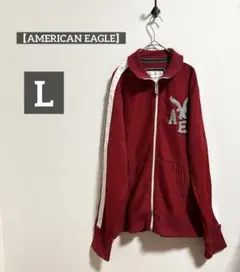 【AMERICAN EAGLE】アメリカンイーグル ジップアップ スウェット Lのサムネイル