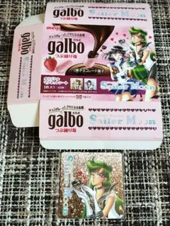 【箱付き】明治ガルボgarboコラボ　マグネットシート　セーラープルート