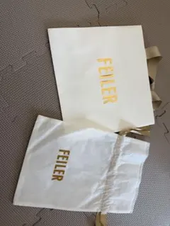 FEILER ショップ袋 ギフト布巾着　2点セットのサムネイル