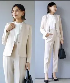 ホワイトジョーラ　WHITE JOOLA スーツ　セットアップ　M 9号　パンツ