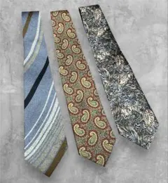 メンズ　ネクタイ　 3本 まとめ売り