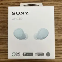 SONY ワイヤレスステレオヘッドセット WF-C510 ブルー 3年保証付きのサムネイル