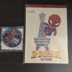 スパイダーマン缶バッジ&メモ帳のサムネイル