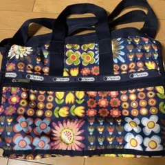 LeSportsac 花柄 ボストンバッグ 大容量