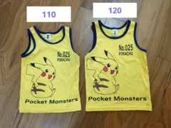 ポケモン ピカチュウ タンクトップ 2枚セット