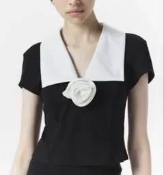 Bibiy. STEPHANIE ROSETTE TOP ビビィ バラカットソー Bibiy. STEPHANIE ROSETTE TOP ビビィ バラカットソー - メルカリ