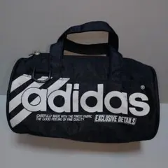 アディダスadidas ナインティーズ90'sショルダーミニボストンバッグ黒×白のサムネイル