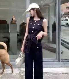 glance tokyo ‪‪❤︎‬ ‬ ゴールドバックルベルトベストセットアップ