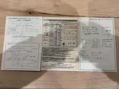 嵐　コメント入り　コンサート案内ハガキ