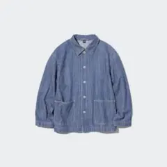 【新品】ユニクロ　デニムワーク　ジャケット