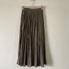 ROPE' PICNIC ギャザーロングスカート フレア ブラウン サイズ38