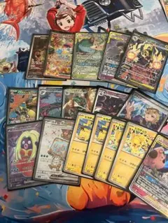 ポケモンカード ピカチュウ　GX sr ar sar ニャース　ケルディオ引退品