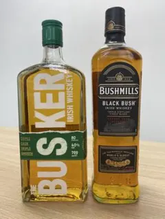 アイリッシュウイスキー 2本セット BUSKER & BLACK BUSH ひ*ろ様 アイリッシュウイスキー 2本セット BUSKER & BLACK BU - メルカリ
