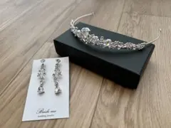 Bride me ティアラとイヤリングセット