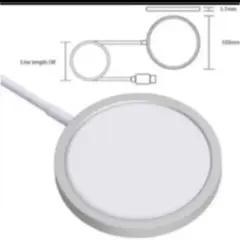 ワイヤレス充電器 携帯 マグネット式 ワイヤレス 充電器 磁気吸着 15W